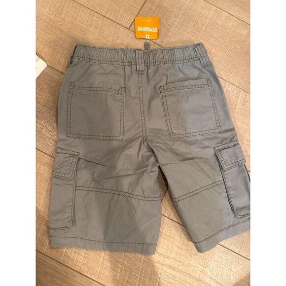 GYMBOREE BOYS 2 PAIR GRAY AND BLUE SHORTS SIZE 8 NEW - Picture 5 of 10